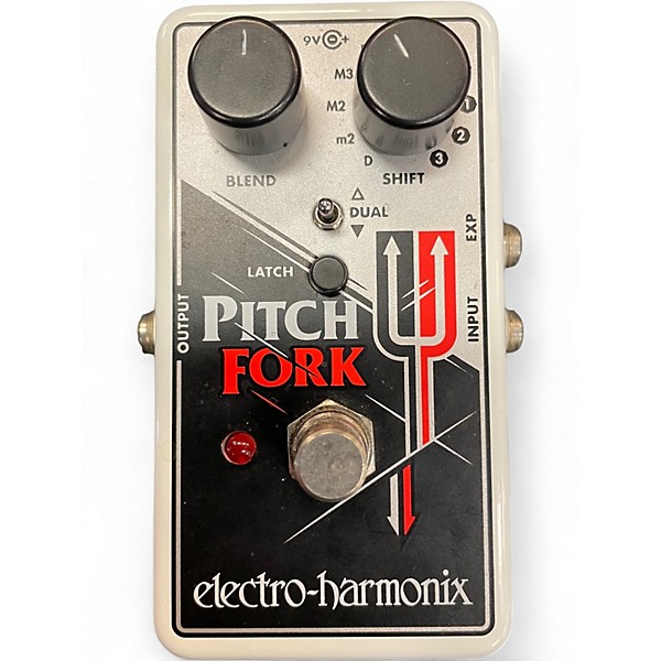 Used Electro-Harmonix Pitch Fork Polyphonic Pitch Shifting Effect Pedal