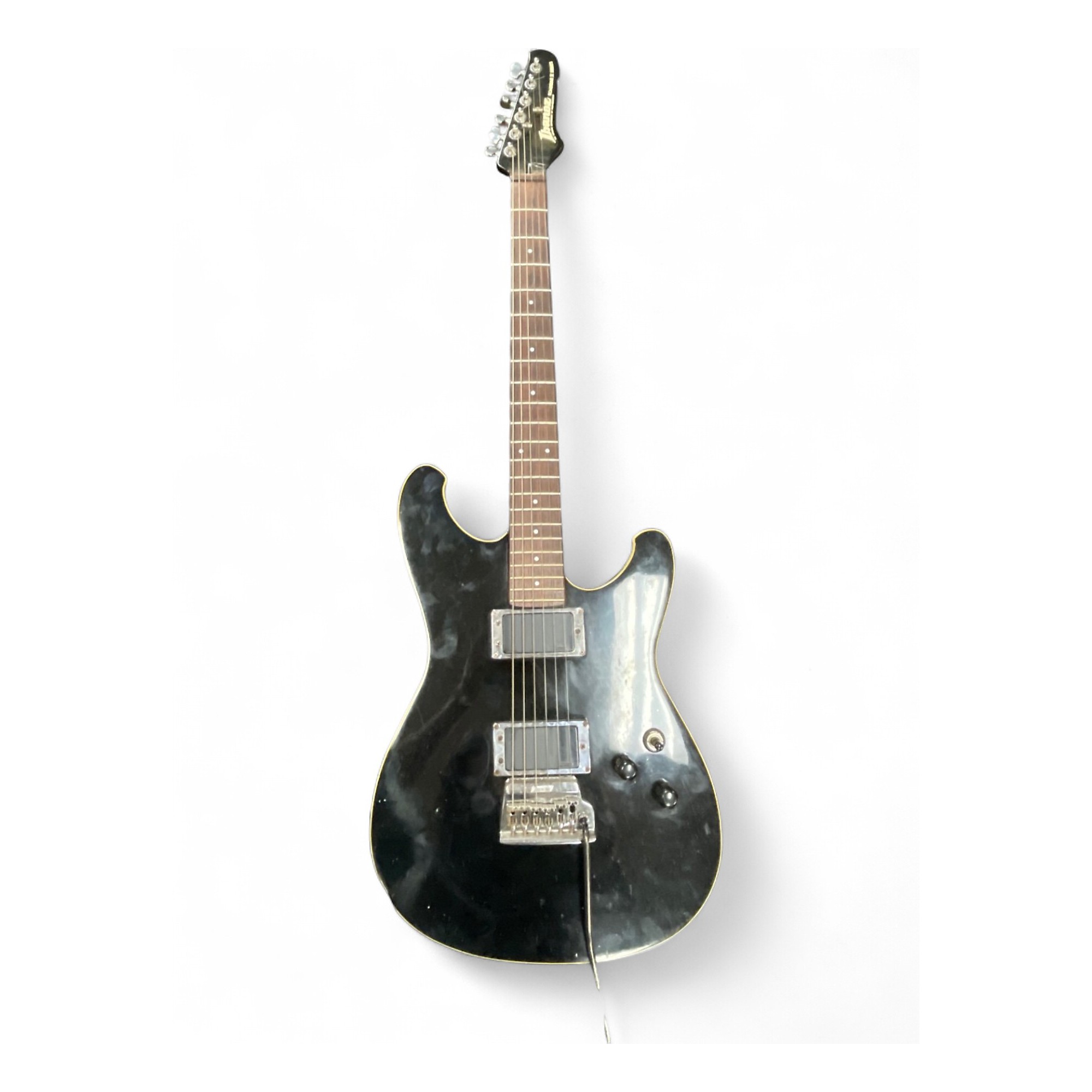 Used 1980s Ibanez ROADSTAR II SERIES RS Black Solid Body Electric