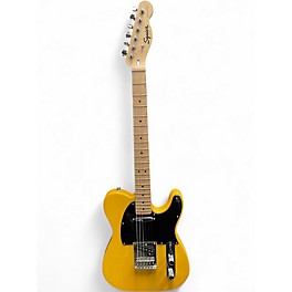 Used Squier Standard Telecaster Butterscotch Blonde Solid Body Electric Guitar