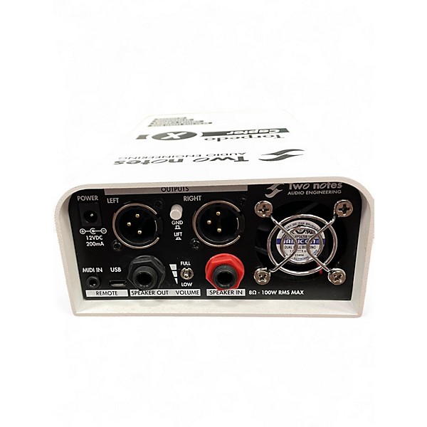 Used Two Notes AUDIO ENGINEERING TORPEDO CAPTOR X 8 OHM Power