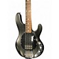 Used Sterling by Music Man SUB SERIES STINGRAY 4 TRANS SATIN BLACK Electric Bass Guitar