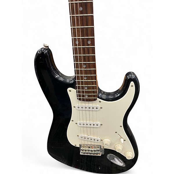 Used Squier AFFINITY STRAT Black Solid Body Electric Guitar
