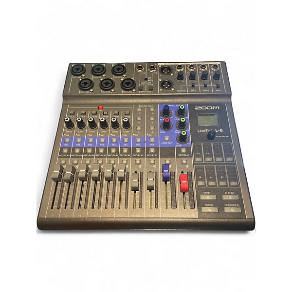 Used Zoom LiveTrak L-8 Powered Mixer