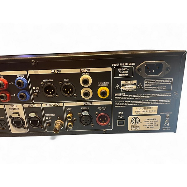 Used Line 6 Helix Rack Effect Pedal Package