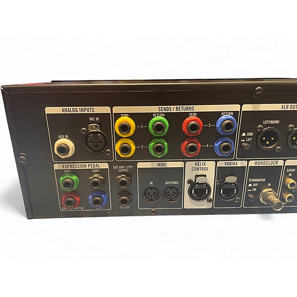 Used Line 6 Helix Rack Effect Pedal Package