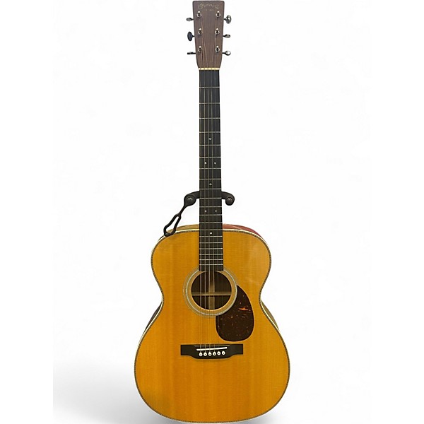 Used Martin OM28 Natural Acoustic Guitar