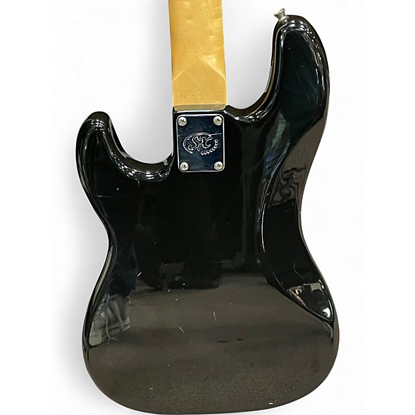 Used SX VTG Series Black Electric Bass Guitar