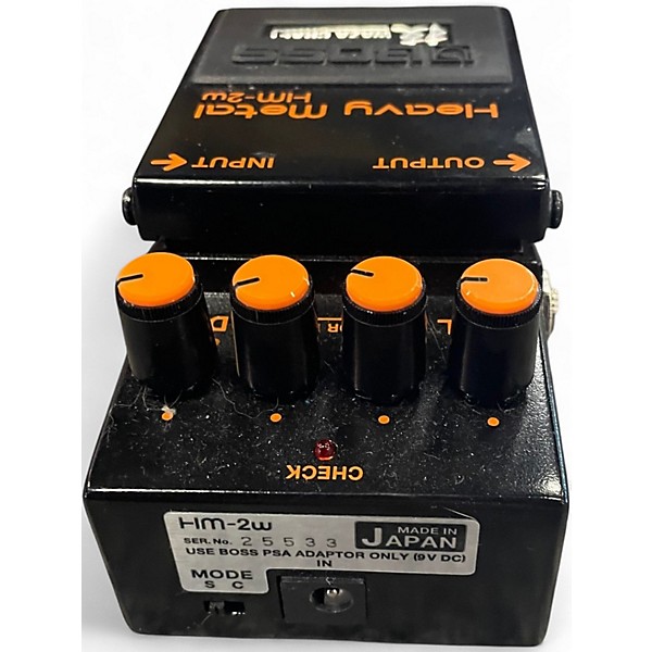 Used BOSS HM2 Heavy Metal W Effect Pedal
