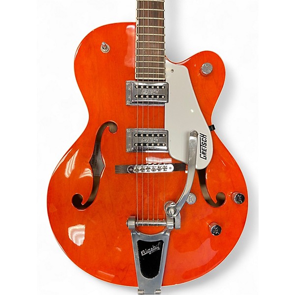 Used Gretsch Guitars G5120 Electromatic Trans Orange Hollow Body Electric Guitar