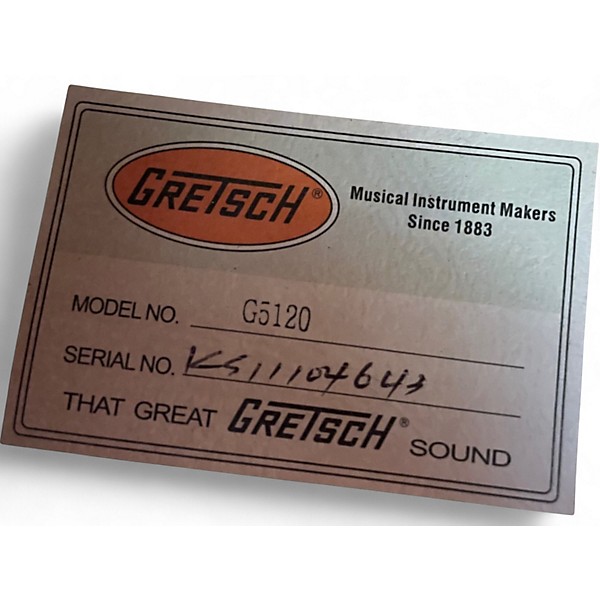 Used Gretsch Guitars G5120 Electromatic Trans Orange Hollow Body Electric Guitar