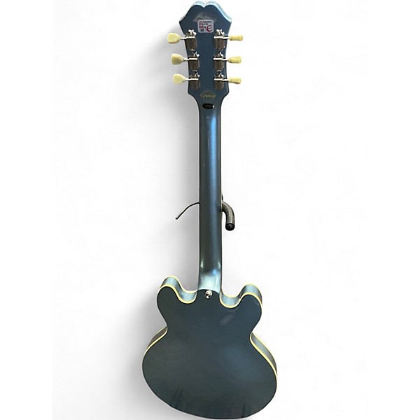 Used Epiphone ES-339 P90 Pro Pelham Blue Hollow Body Electric Guitar