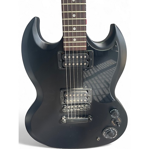 Used Epiphone Goth SG Limited Flat Black Solid Body Electric Guitar