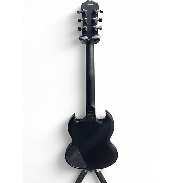 Used Epiphone Goth SG Limited Flat Black Solid Body Electric Guitar