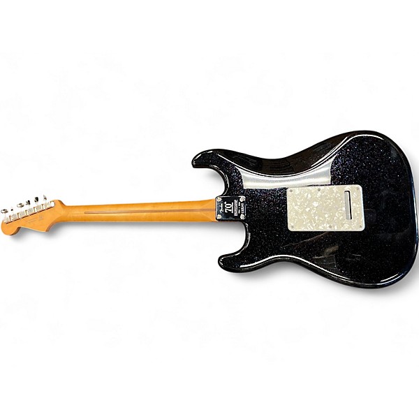 Used Fender 70th Anniversary Player Stratocaster NEBULA NOIR Solid Body Electric Guitar