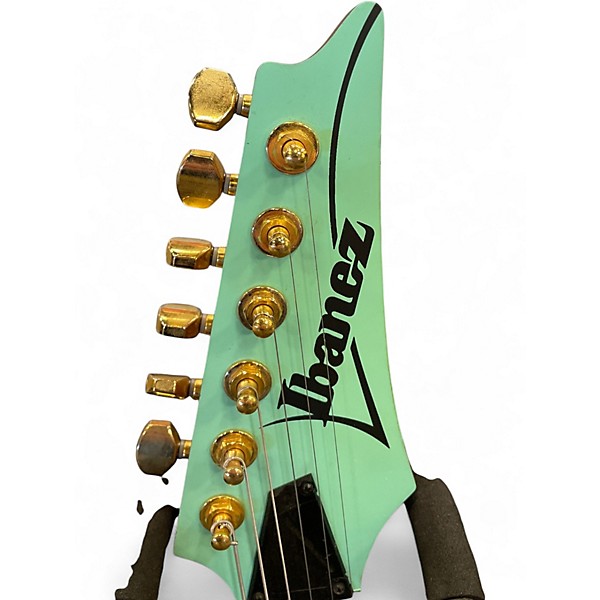 Used Ibanez RGA42HP Mint Green Solid Body Electric Guitar