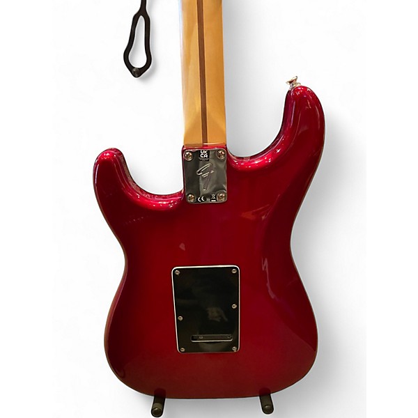 Used Fender Player II Stratocaster HSS Candy Red Burst Solid Body Electric Guitar