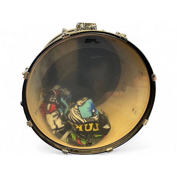 Used SPL 5 Piece UNITY II GREEN SPARKLE Drum Kit