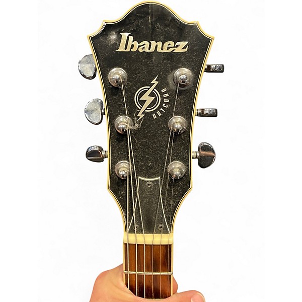 Used Ibanez AS73 Artcore Crimson Red Burst Hollow Body Electric Guitar