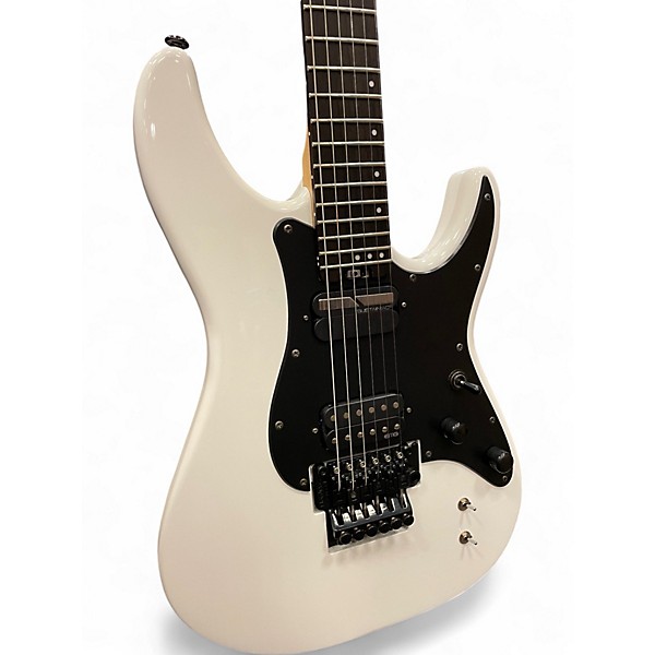 Used Schecter Guitar Research SUN VALLEY SUPER SHREDDER WHITE Solid Body Electric Guitar