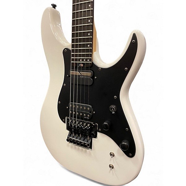 Used Schecter Guitar Research SUN VALLEY SUPER SHREDDER WHITE Solid Body Electric Guitar