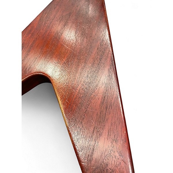 Used Gibson flying v faded Worn Cherry Solid Body Electric Guitar