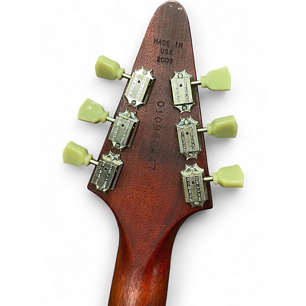 Used Gibson flying v faded Worn Cherry Solid Body Electric Guitar