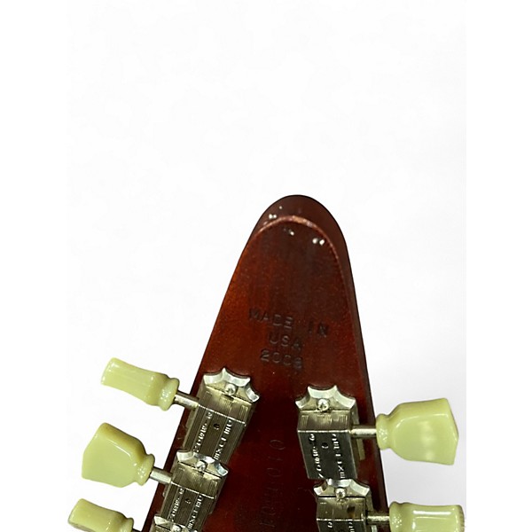 Used Gibson flying v faded Worn Cherry Solid Body Electric Guitar