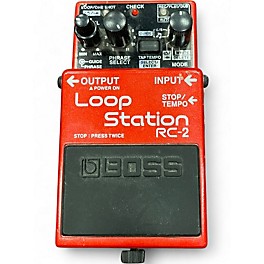 Used BOSS RC2 Loop Station Pedal