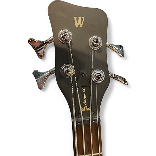 Used RockBass by Warwick CORVETTE BLACK Electric Bass Guitar