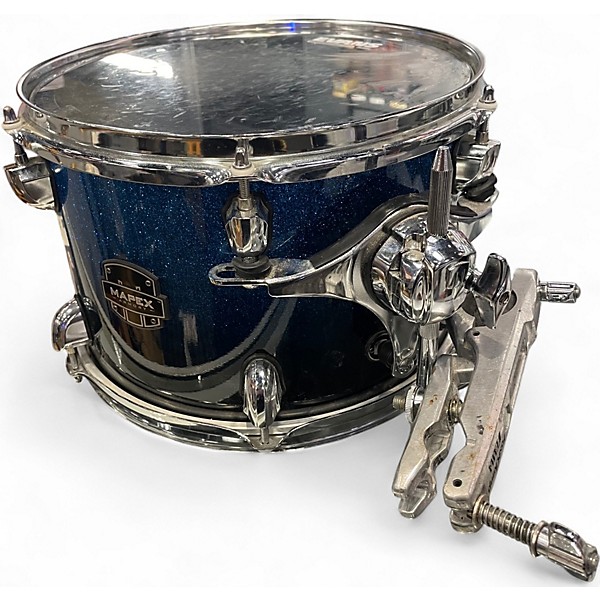 Used Mapex 4 Piece 4 PIECE ARMORY SHELL PACK PHOTON BLUE Drum Kit