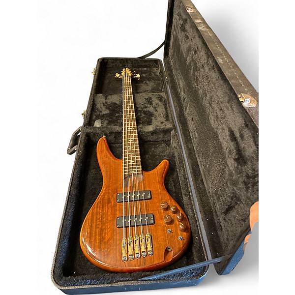 Used Ibanez SDGR 5 Vintage Natural Flat Electric Bass Guitar