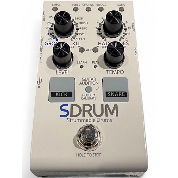 Used DigiTech SDrums Pedal