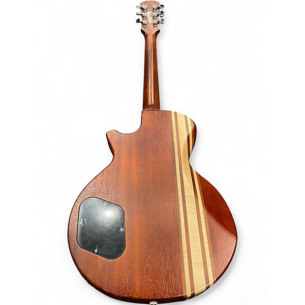 Used CMG Guitars Ashlee Stripey Candy Apple Red Solid Body Electric Guitar