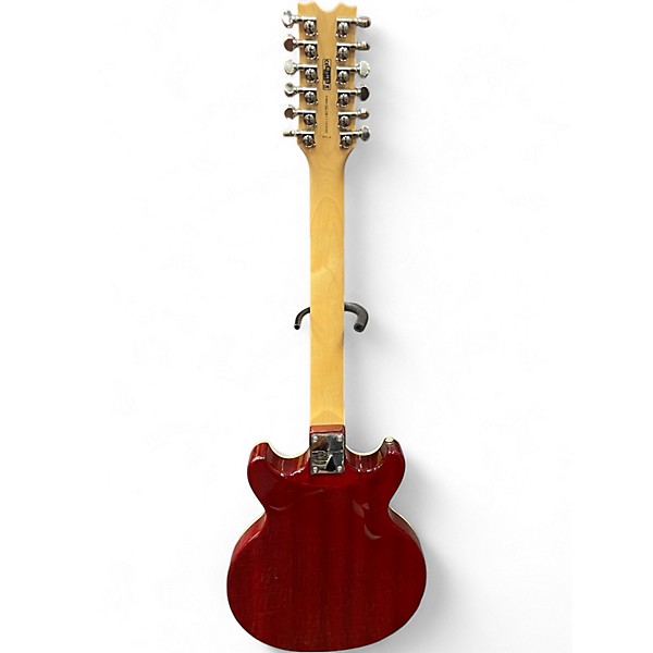 Used Dean Boca 12 Transparent Cherry Solid Body Electric Guitar