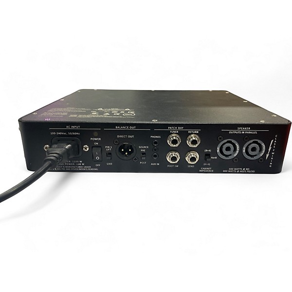 Used Gallien-Krueger 800S Fusion Tube Bass Amp Head