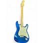 Vintage 1993 Fender American Deluxe Stratocaster Plus photon blue Solid Body Electric Guitar thumbnail