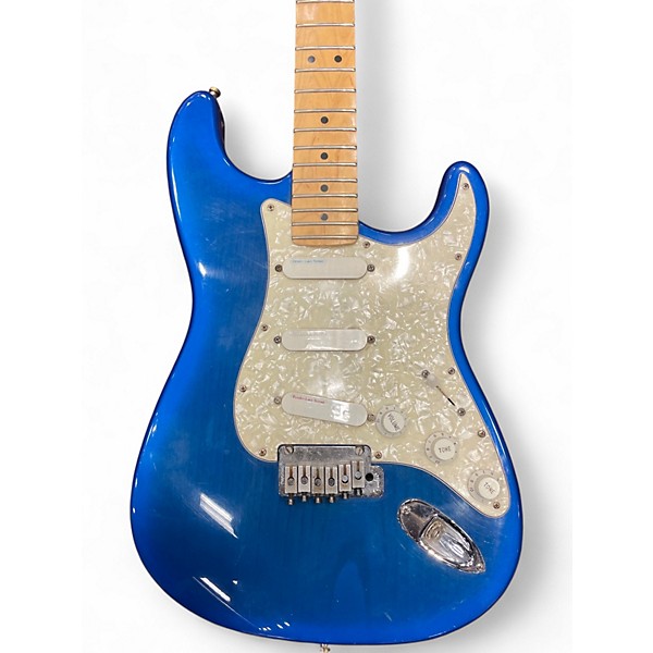 Vintage 1993 Fender American Deluxe Stratocaster Plus photon blue Solid Body Electric Guitar