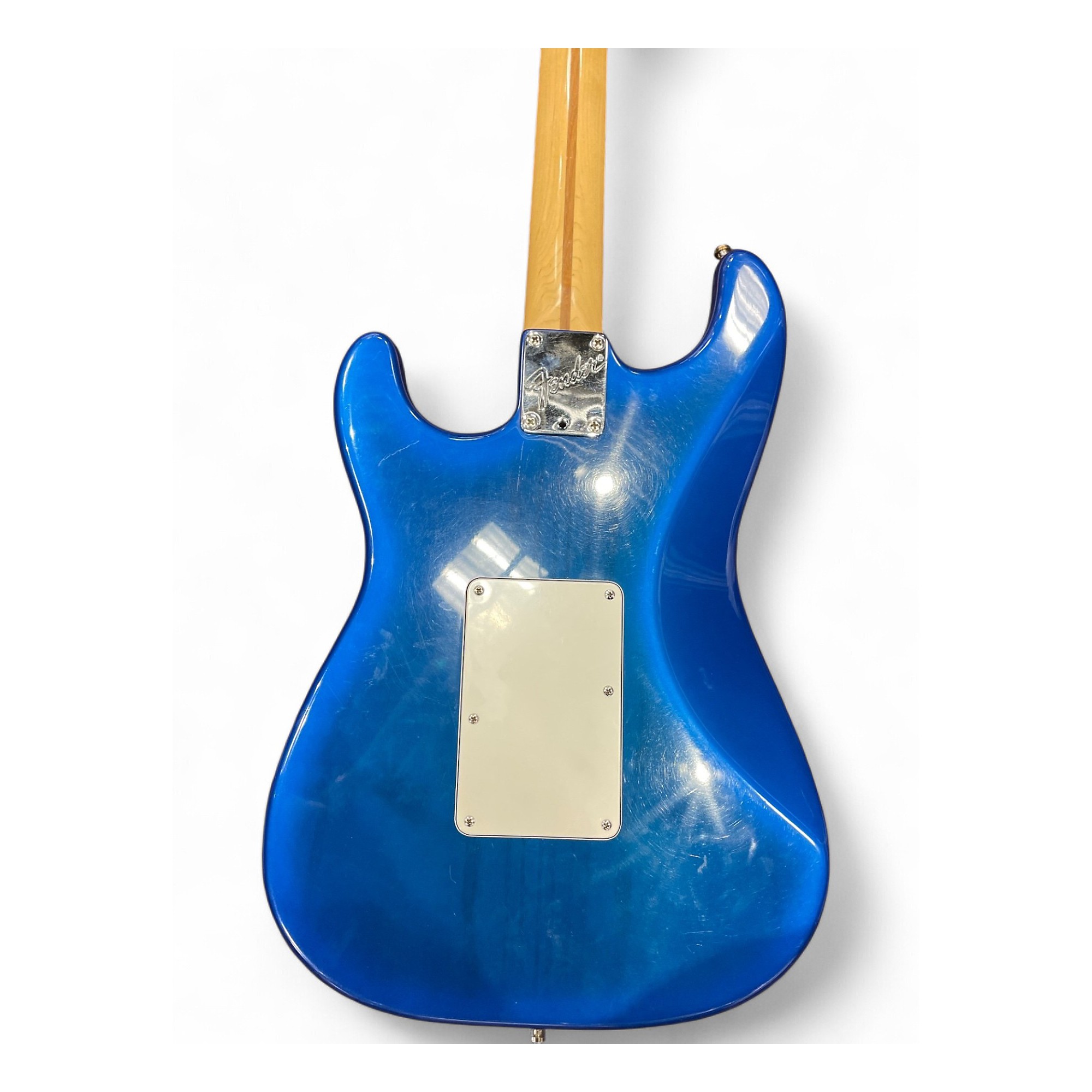 Vintage 1993 Fender American Deluxe Stratocaster Plus photon blue