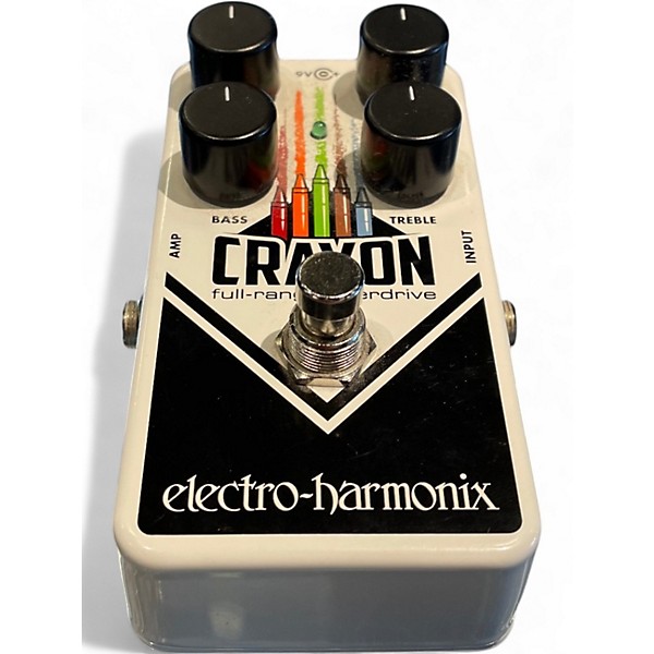 Used Electro-Harmonix Crayon Full Range Overdrive Effect Pedal