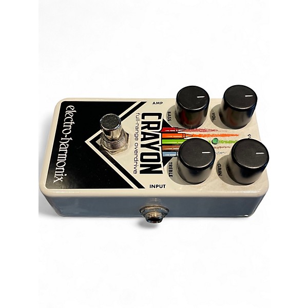 Used Electro-Harmonix Crayon Full Range Overdrive Effect Pedal