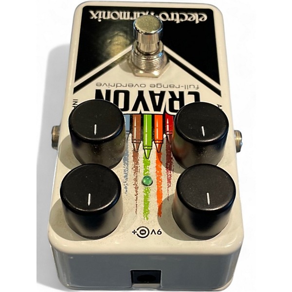 Used Electro-Harmonix Crayon Full Range Overdrive Effect Pedal
