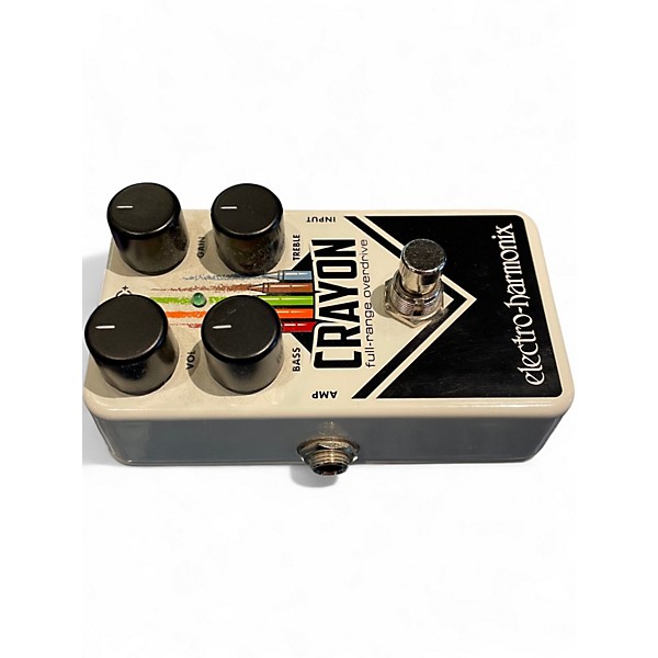 Used Electro-Harmonix Crayon Full Range Overdrive Effect Pedal