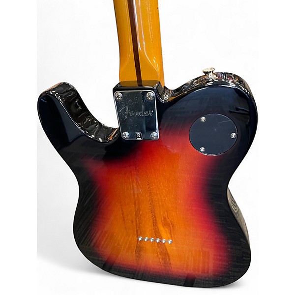 Used Fender Modern Thinline Telecaster 3 Color Sunburst Hollow Body Electric Guitar