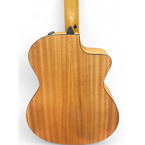 Used Taylor 114CE Left Handed Natural Acoustic Electric Guitar