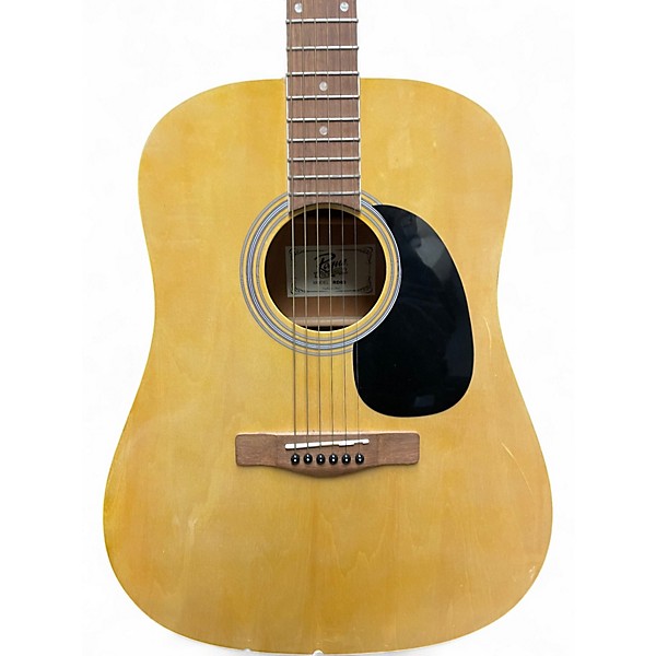 Used Rogue RD80 Natural Acoustic Guitar