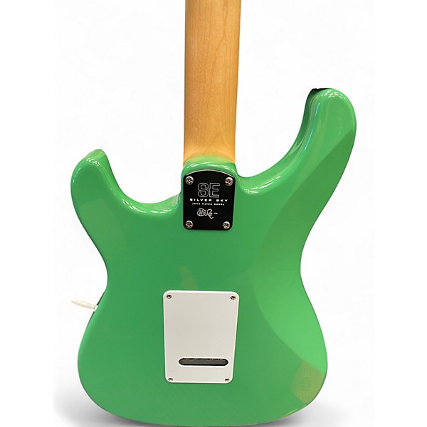 Used PRS SE Silver Sky Ever Green Solid Body Electric Guitar