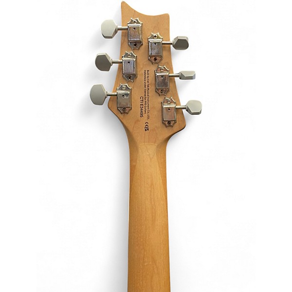 Used PRS SE Silver Sky Ever Green Solid Body Electric Guitar