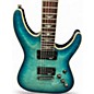 Used Schecter Guitar Research Omen Extreme 6 Ocean Blue Burst Solid Body Electric Guitar