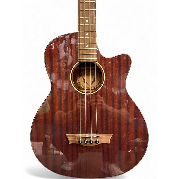 Used Dean EABC Natural Acoustic Bass Guitar
