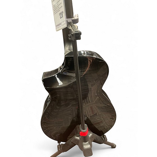 Used Ibanez AEWC400-TKS transparent black Acoustic Electric Guitar